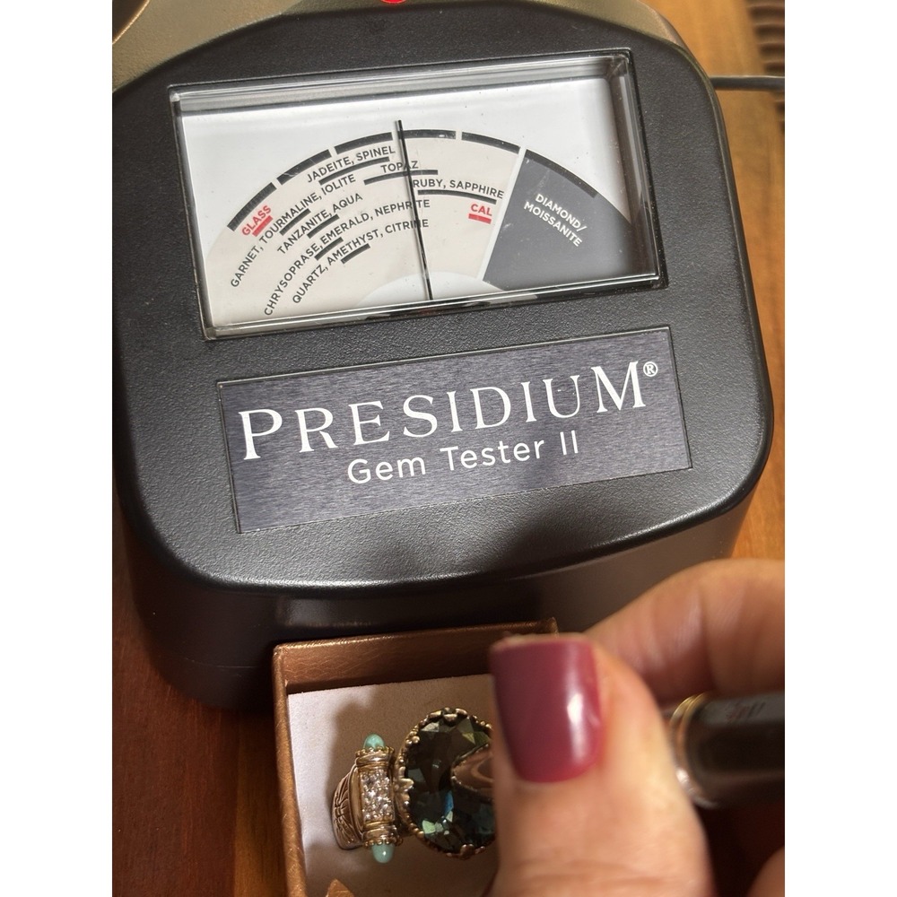 Gems En Vogue London Blue Topaz and Turquoise Size 9 - Picture 7 of 11